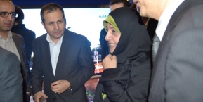 Dr.EBTEKAR Visited the exhibition stand of PARAYE in 15th international exhibition of environment in Iran (2016)